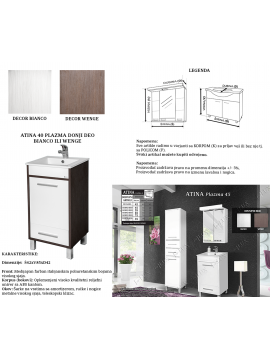 Atina Plazma 45 DONJI DEO